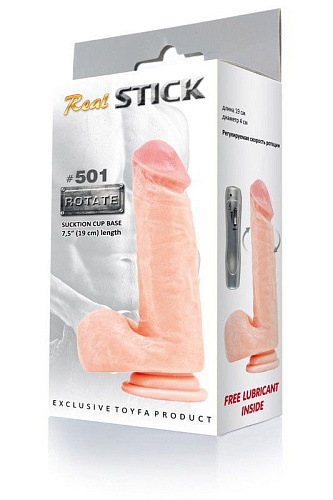 Ротатор-реалистик на присоске ToyFa RealStick #501 965001 (19 см)