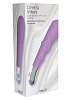 Фиолетовый ребристый вибратор Mae B Lovely Vibes Laced 10618LV (18,5 см)
