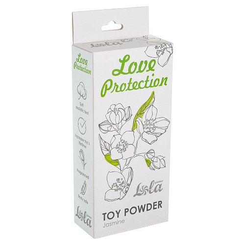 Пудра для игрушек Love Protection с ароматом жасмина - 30 гр. Lola toys 1822-01Lola
