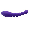 Фиолетовый анальный вибростимулятор-ёлочка Howells Lovers Beads 174201pur (19 см)