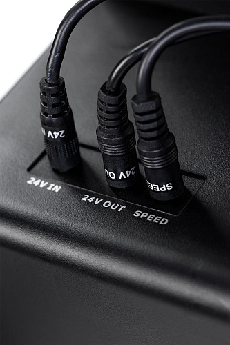 Чёрная секс-машина с фаллической насадкой бежевого цвета MyWorld - DIVA My Pleasure 907203