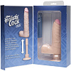 Телесный вибромассажёр Doc Johnson The Realistic Cock ULTRASKYN Vibrating 7” Slim 1160-20-BX (22,1 см)