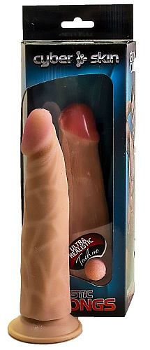 Реалистичный дилдо телесного цвета на присоске-подошве LOVETOY (А-Полимер) 818406 (18,5 см)