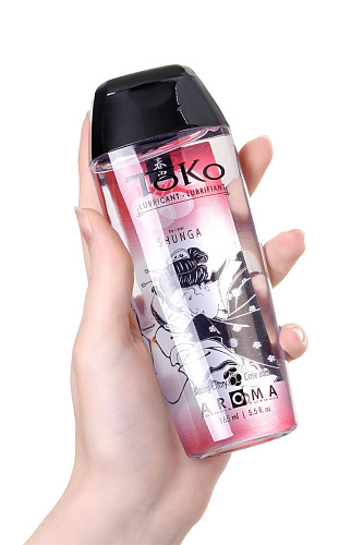 Съедобный лубрикант с ароматом вишни Shunga 6400 (165 мл)