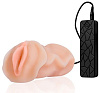 Мастурбатор-вагина телесного цвета с 10 режимами вибрации Dream Toys REALSTUFF VIBRATING MASTURBATOR PUSSY  21210