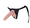 Телесный фаллоимитатор на поясе LOVETOY (А-Полимер) Harness 033003 (22,5 см)