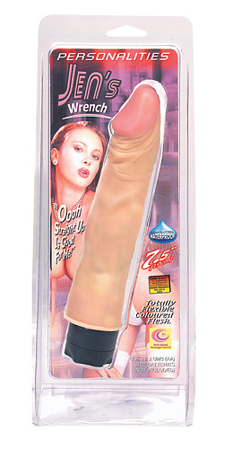 Гнущийся вибратор-реалистик телесного цвета NMC KILLER KEN / JENS WRENCH 7.5INCH 110825 (19 см)