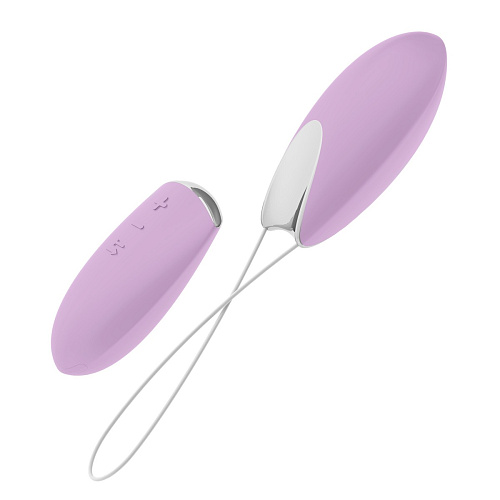 Розовое виброяйцо на дистанционном управлении OVO R1 PINK