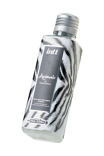 Массажное масло с возбуждающим эффектом INTT ANIMALS by Fatima Moura LH07 (130 мл)