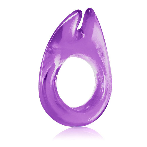 Набор колец на пенис из эластомера фиолетового цвета California Exotic Novelties Shane s World Class Rings SE-1430-14-2