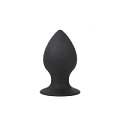 Чёрная анальная пробка Bior toys Sex Expert SEM-55037 (7 см)