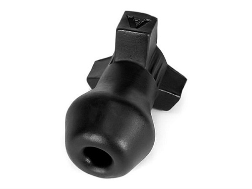 Анальная «боеголовка» Mister B Oxballs Ass Bomb Filler Plug Black S MB790301 (7,5 см)
