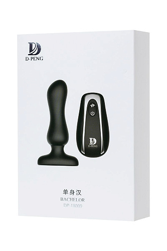 Анальная втулка с пультом D-PENG DP-18009 (12,2 см)