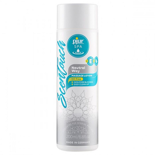 Массажный лосьон с нейтральным ароматом Pjur SPA Scentouch Neutral Massage Lotion 13150