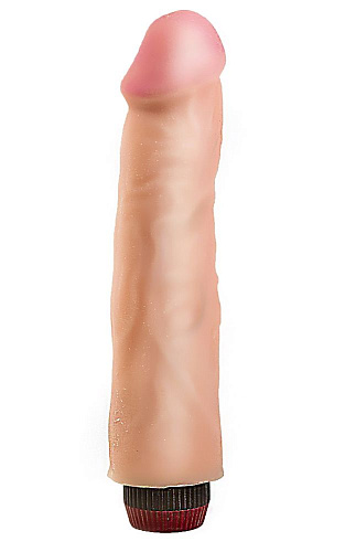 Большой вибратор реалистичной формы телесного цвета LOVETOY (А-Полимер) 807403