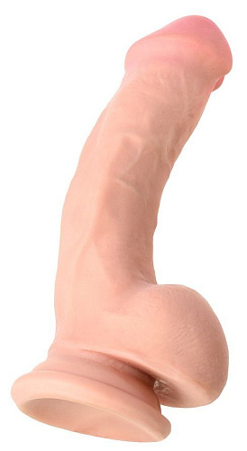 Телесный вибратор-реалистик ToyFa Harvey 981008-1 (20 см)