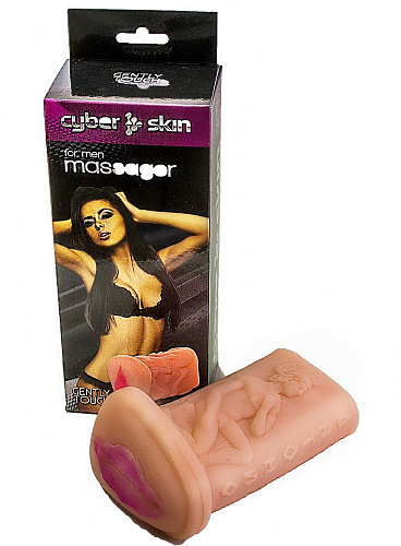 Мастурбатор-вагина телесного цвета из киберкожи LOVETOY (А-Полимер) 652103