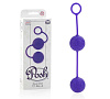 Фиолетовые вагинальные шарики California Exotic Novelties Posh Silicone «O» Balls SE-1321-40-3