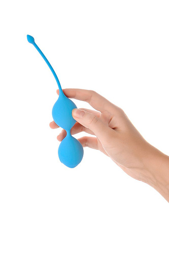 Голубые вагинальные шарики A-toys Toyfa 764004