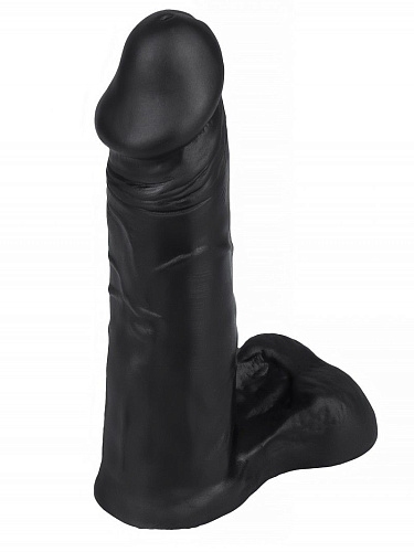 Чёрная насадка HARNESS для трусиков с плагом Сумерки богов №1 353-01 BX DD (18,5 см)