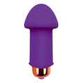 Фиолетовый силиконовый вибромассажёр Bior toys Sweet Toys ST-40121-5 (5 см)