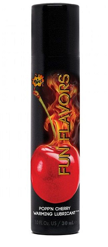 Разогревающий лубрикант с ароматом вишни Wet Fun Flavors 4-in-1 Popp n Cherry 20414