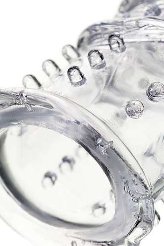 Прозрачная насадка на пенис A-toys TOYFA 768011