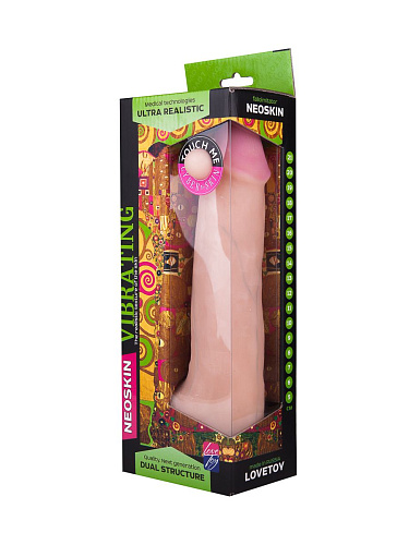 Вибратор реалистичной формы телесного цвета LOVETOY (А-Полимер) HUMAN FORM 603607 (20,5 см)