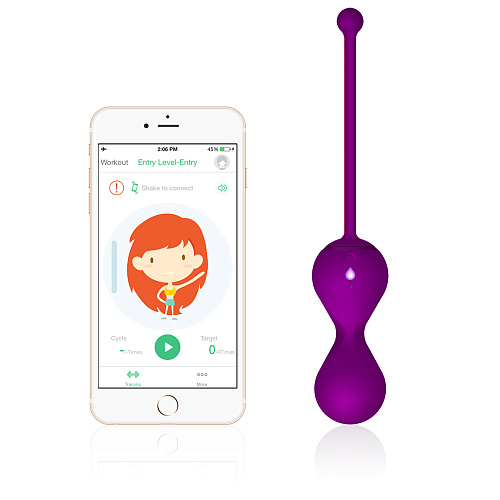 Фиолетовый тренажер Кегеля Magic Motion MAGIC KEGEL MASTER 861096