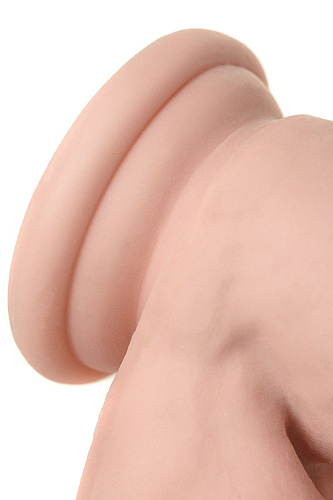 Перезаряжаемый телесный вибратор с пультом ДУ ToyFa 987001 (21 см)