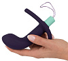 Тёмно-фиолетовый вибростимулятор простаты с пультом ДУ Orion Remote Controlled Prostate Plug 05952920000