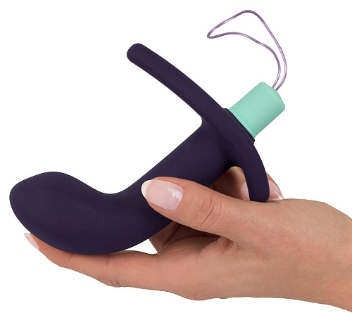 Тёмно-фиолетовый вибростимулятор простаты с пультом ДУ Orion Remote Controlled Prostate Plug 05952920000