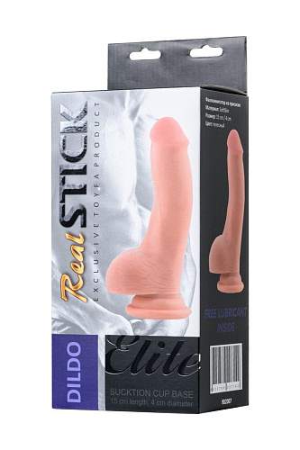 Телесный дилдо на присоске ToyFa 982007 (18 см)