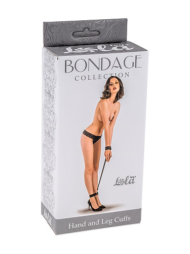 Фиксатор для запястий и лодыжек Hand and leg cuffs Plus Size Lola toys 1065-02lola