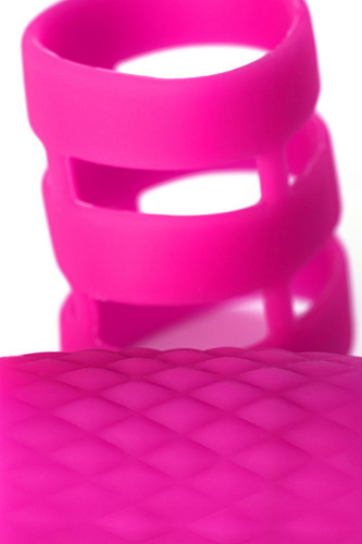 Розовое эрекционное виброкольцо Dibe ADMA GOX-55-3