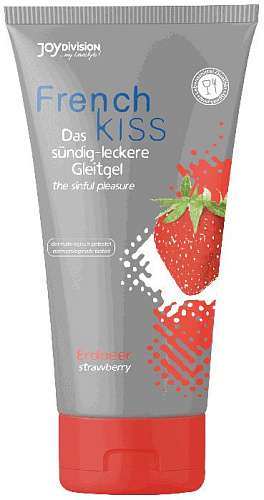 Съедобный лубрикант с ароматом клубники Joy Division Frenchkiss 11891 (75 мл)