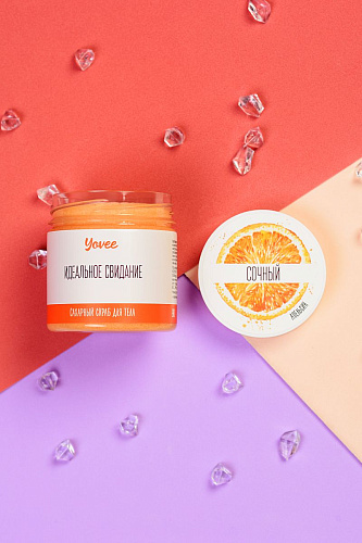 Скраб для тела ToyFa «Сочный» с ароматом апельсина 722305