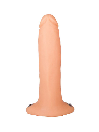 Фаллопротез телесного цвета на чёрной резинке Сумерки богов №3 1005-03 BX DD