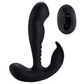 Чёрный стимулятор простаты Howells Remote Control Prostate Stimulator with Rolling Ball 182019Black (13,3 см)