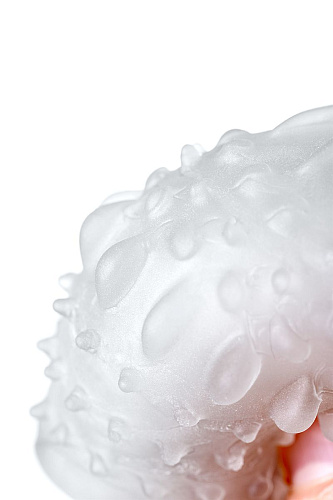 Прозрачный мастурбатор-шарик с пупырышками Штучки-дрючки 690803