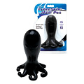 Чёрная анальная втулка в виде осьминога Dream Toys 20332 (15 см)