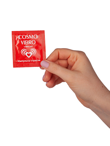 Пробник женского стимулирующего лубриканта на силиконовой основе Cosmo Vibro - 3 гр. Биоритм LB-23067t