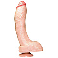 Фаллоимитатор телесного цвета с розовой головкой Orion Realistixxx Giant 0503525 (27,5 см)