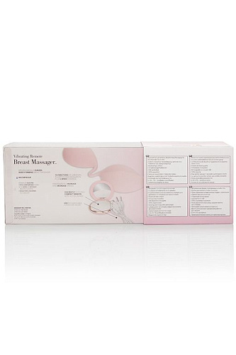 Универсальный розовый вибромассажер для груди California Exotic Novelties Breast Massager SE-4810-50-3