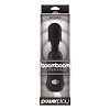 Чёрный вибромассажёр для эрогенных зон NS Novelties BoomBoom Power Wand NSN-0316-43 (18 см)