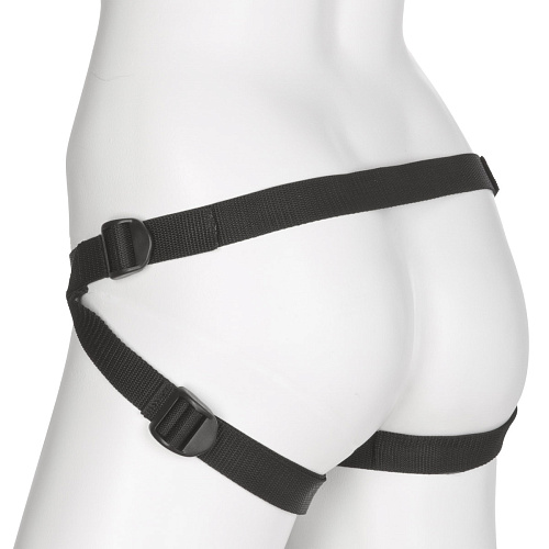 Трусики с насадкой Doc Johnson Luxe Harness Black 1090-10-BX