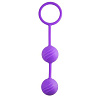Фиолетовые вагинальные шарики Lovetoy Kegel Ball 46701 purple