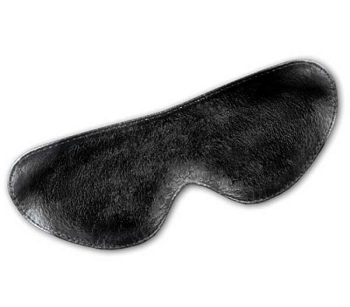 Чёрная кожаная маска Pipedream Leather Love Mask PD4406-23