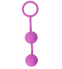 Розовые вагинальные шарики с колечком для извлечения Lovetoy 46703 pink