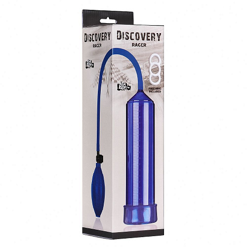 Нежно-голубая вакуумная помпа Lola toys Discovery Racer Blue 6900-03Lola